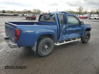 2005 GMC Canyon 1SE SLE Z71 with VIN 1GTDS136658213688, listed as a Copart auction lot 46494885 with 162,209 mi miles and Salvage Title. Bid and sale history available at carsss.com. Image 3.