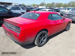 2018 Dodge Challenger SXT with VIN 2C3CDZAG3JH138778, listed as a IAAI auction lot 41855652 with 183,326 mi miles. Bid and sale history available at carsss.com. Image 4.