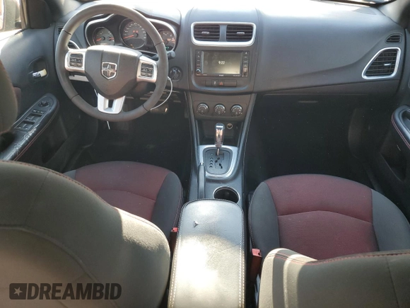 2012 Dodge Avenger SXT Plus with VIN 1C3CDZEG4CN309865, listed as a Copart auction lot 46498895 with 163,781 mi miles and Salvage Title. Bid and sale history available at carsss.com. Image 8.
