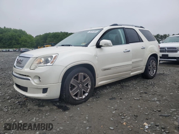 2012 GMC Acadia Denali with VIN 1GKKVTED5CJ157081, listed as a Copart auction lot 59781505 with 146,424 mi miles and Salvage title. Bid and sale history available at DreamBid. Image 1.