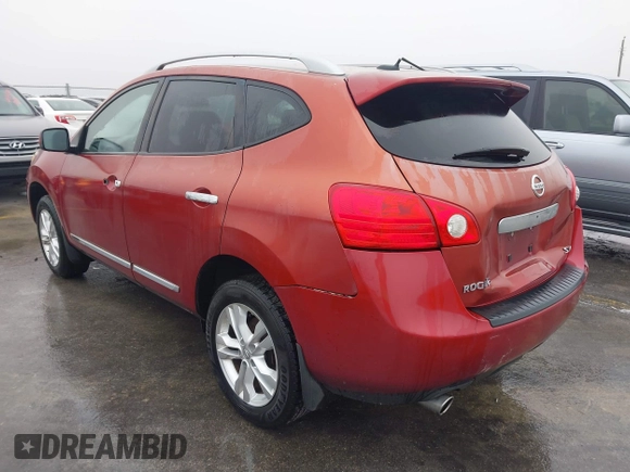 2012 Nissan Rogue SL with VIN JN8AS5MT2CW259689, listed as a IAAI auction lot 41518493 with 95,968 mi miles and . Bid and sale history available at DreamBid. Image 3.