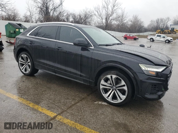 2019 Audi Q8 Prestige z VIN WA1CVBF17KD033495, wystawiony jako Copart lot #43516605 z przebiegiem 61 202 mil mil oraz Szkoda całkowita • Salvage title. Historia ofert i sprzedaży dostępna na DreamBid. Obrazek 4.