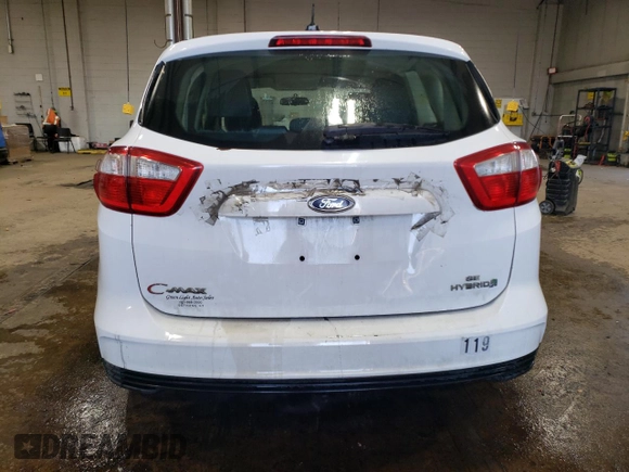 2016 Ford C-Max SE with VIN 1FADP5AU9GL109602, listed as a Copart auction lot 54801645 with 175,219 mi miles and Clean Title. Bid and sale history available at carsss.com. Image 6.