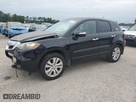 2010 Acura RDX with VIN 5J8TB2H2XAA002666, listed as a Copart auction lot 69627424 with 199,329 mi miles and Salvage Title. Bid and sale history available at carsss.com. Image 1.