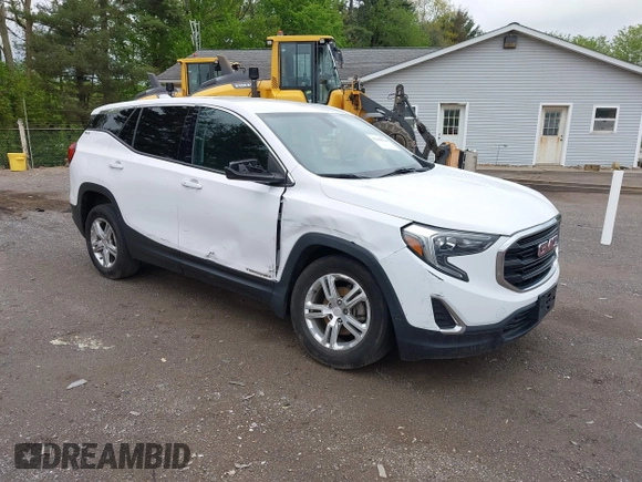 2018 GMC Terrain SLE z VIN 3GKALTEV6JL355782, wystawiony jako IAAI lot #42180344 z przebiegiem 109 364 mil mil oraz . Historia ofert i sprzedaży dostępna na DreamBid. Obrazek 1.