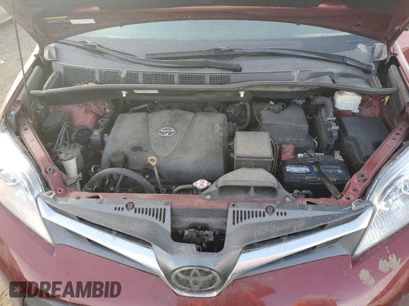 2020 Toyota Sienna XLE with VIN 5TDDZ3DC2LS243324, listed as a Copart auction lot 46673525 with 88,551 mi miles and Salvage Title. Bid and sale history available at carsss.com. Image 12.