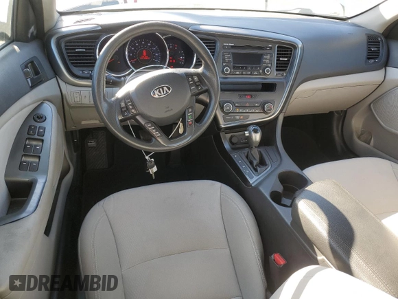 2013 Kia Optima LX with VIN KNAGM4A73D5351416, listed as a Copart auction lot 48434925 with 120,470 mi miles and Clean Title. Bid and sale history available at carsss.com. Image 8.
