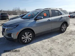 2024 Chevrolet Equinox LT with VIN 3GNAXKEG0RS232998, listed as a Copart auction lot 47463805 with 16,076 mi miles and Salvage Title. Bid and sale history available at carsss.com. Image 1.