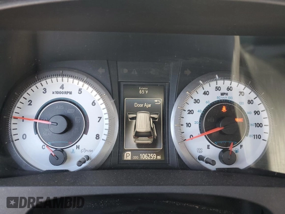 2015 Toyota Sienna SE with VIN 5TDXK3DC7FS546041, listed as a Copart auction lot 53992165 with 106,259 mi miles and Salvage Title. Bid and sale history available at carsss.com. Image 9.