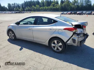2013 Hyundai Elantra GLS with VIN 5NPDH4AE2DH170591, listed as a Copart auction lot 64771405 with 99,651 mi miles and Salvage title. Bid and sale history available at DreamBid. Image 2.