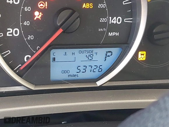 2014 Toyota RAV4 LE with VIN JTMBFREV9E5030687, listed as a IAAI auction lot 41095249 with 53,726 mi miles and . Bid and sale history available at DreamBid. Image 15.