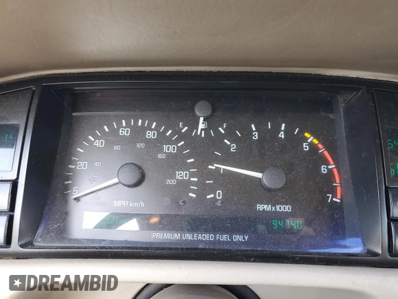 1992 Cadillac Seville z VIN 1G6KS53B0NU837105, wystawiony jako Copart lot #55865205 z przebiegiem 94 740 mil mil oraz Szkody całkowita. Historia ofert i sprzedaży dostępna na DreamBid. Obrazek 9.
