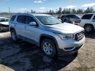2017 GMC Acadia SLE with VIN 1GKKNKLAXHZ325583, listed as a Copart auction lot 46429005 with 115,287 mi miles and Salvage Title. Bid and sale history available at DreamBid. Image 4.
