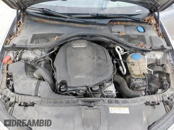 2017 Audi A6 Premium with VIN WAUC8AFC2HN083343, listed as a Copart auction lot 63848405 with 136,559 mi miles and Clean title. Bid and sale history available at DreamBid. Image 11.