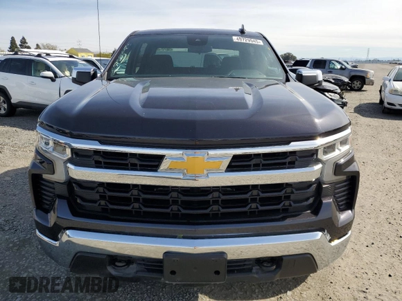 2024 Chevrolet Silverado 1500 LT with VIN 3GCPDKEK6RG434764, listed as a Copart auction lot 49729945 with 0 mi miles and Salvage Title. Bid and sale history available at carsss.com. Image 5.