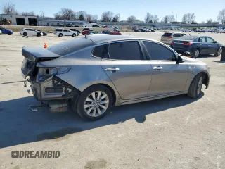 2016 Kia Optima EX with VIN 5XXGU4L38GG043445, listed as a Copart auction lot 47793705 with 128,047 mi miles and Salvage title. Bid and sale history available at DreamBid. Image 3.