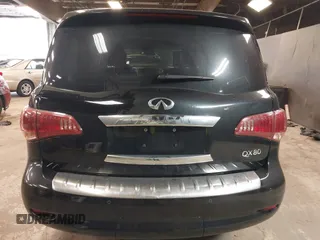 2017 Infiniti QX80 with VIN JN8AZ2NE1H9160930, listed as a IAAI auction lot 42080203 with 92,222 mi miles. Bid and sale history available at carsss.com. Image 16.