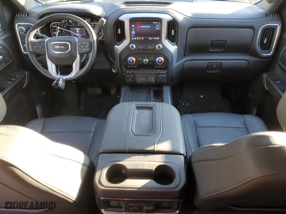 2022 GMC Sierra 1500 SLT with VIN 1GTU9DED5NZ175017, listed as a Copart auction lot 42647105 with 41,068 mi miles and Salvage Title. Bid and sale history available at carsss.com. Image 8.