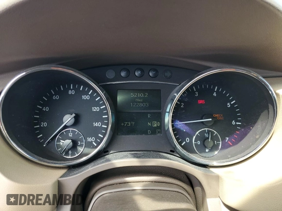 2008 Mercedes-Benz R 3.5L with VIN 4JGCB65E18A073426, listed as a Copart auction lot 58459564 with 122,803 mi miles and Clean Title. Bid and sale history available at DreamBid. Image 9.