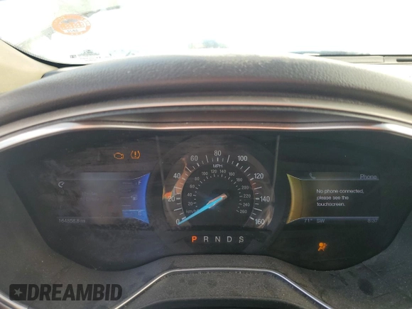 2013 Ford Fusion SE with VIN 3FA6P0H77DR128268, listed as a Copart auction lot 56520855 with 164,858 mi miles and Salvage title. Bid and sale history available at DreamBid. Image 9.