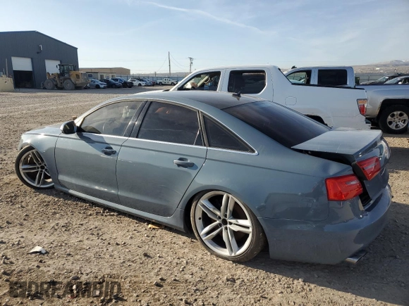 2013 Audi S6 Prestige with VIN WAUF2AFC4DN138318, listed as a Copart auction lot 52051465 with 0 mi miles and Salvage Title. Bid and sale history available at carsss.com. Image 2.