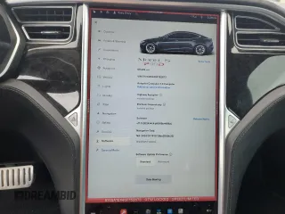 2016 Tesla Model S 90D with VIN 5YJSA1E44GF152673, listed as a Copart auction lot 50995495 with 69,439 mi miles and Salvage Title. Bid and sale history available at DreamBid. Image 9.