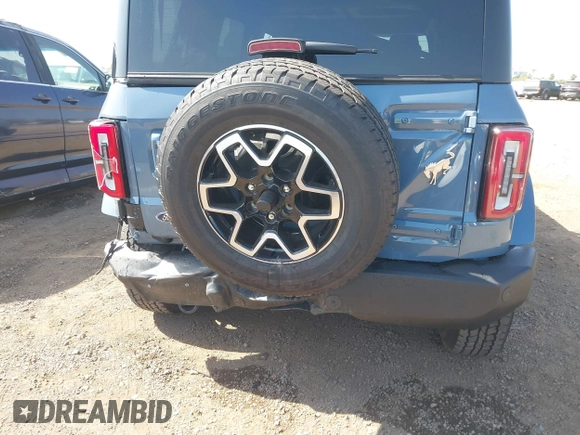 2024 Ford Bronco Outer Banks with VIN 1FMDE8BH4RLA95142, listed as a IAAI auction lot 42531864 with 11,442 mi miles and . Bid and sale history available at DreamBid. Image 6.