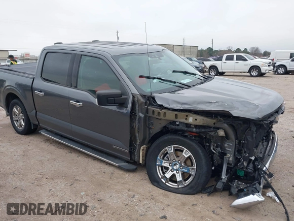 2021 Ford F-150 XL with VIN 1FTFW1CD7MFB12858, listed as a IAAI auction lot 41603603 with 42,225 mi miles and . Bid and sale history available at DreamBid. Image 1.