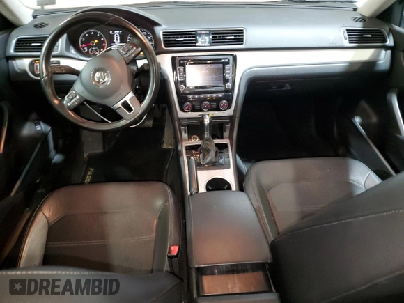 2013 Volkswagen Passat SE with VIN 1VWBP7A30DC096848, listed as a Copart auction lot 64006485 with 136,742 mi miles and Salvage title. Bid and sale history available at DreamBid. Image 8.