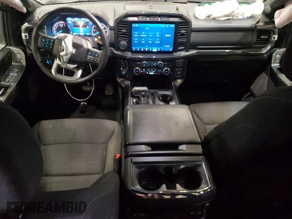 2022 Ford F-150 XL with VIN 1FTFW1ED4NFB52006, listed as a Copart auction lot 46132105 with 39,794 mi miles and Salvage Title. Bid and sale history available at DreamBid. Image 8.