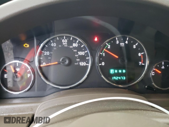 2011 Jeep Liberty Sport Jet with VIN 1J4PP2GK7BW540727, listed as a Copart auction lot 87417434 with 192,473 mi miles and Salvage title. Bid and sale history available at DreamBid. Image 9.