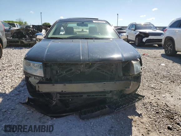 2008 Lincoln MKZ z VIN 3LNHM26T48R634178, wystawiony jako Copart lot #57401265 z przebiegiem 33 836 mil mil oraz Szkoda całkowita • Salvage title. Historia ofert i sprzedaży dostępna na DreamBid. Obrazek 5.