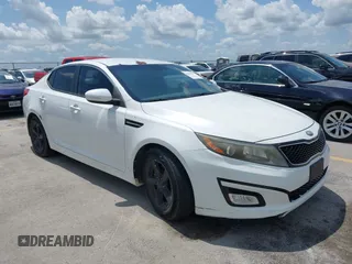 2014 Kia Optima LX with VIN 5XXGM4A78EG298129, listed as a IAAI auction lot 42515327 with 197,702 mi miles and . Bid and sale history available at DreamBid. Image 1.