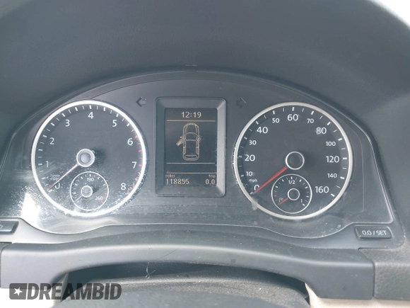 2012 Volkswagen Tiguan SE with VIN WVGAV7AX4CW579341, listed as a IAAI auction lot 42618922 with 118,855 mi miles and . Bid and sale history available at DreamBid. Image 7.