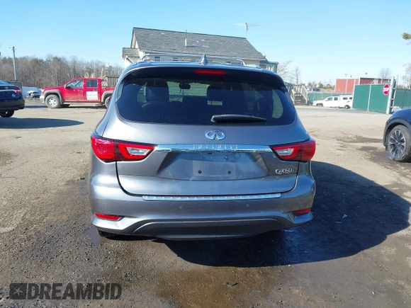 2016 Infiniti QX60 with VIN 5N1AL0MM5GC502404, listed as a IAAI auction lot 41347240 with 133,334 mi miles and . Bid and sale history available at DreamBid. Image 17.