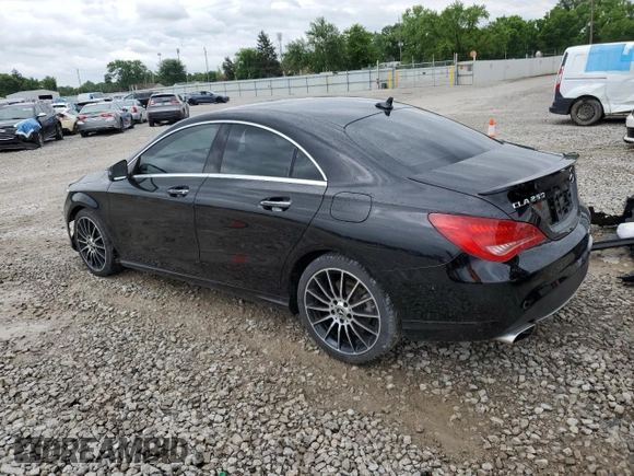 2015 Mercedes-Benz CLA 250 with VIN WDDSJ4GB2FN190079, listed as a Copart auction lot 58559595 with 71,711 mi miles and Salvage title. Bid and sale history available at DreamBid. Image 2.