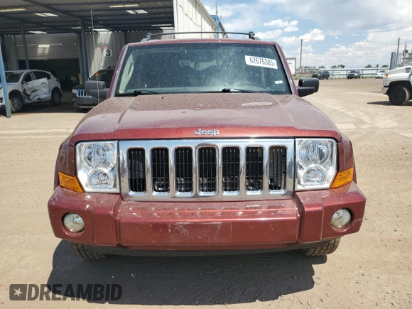 2007 Jeep Commander Sport with VIN 1J8HG48P27C611625, listed as a Copart auction lot 62676385 with 188,477 mi miles and Clean title. Bid and sale history available at DreamBid. Image 5.