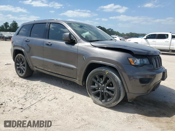 2021 Jeep Grand Cherokee Laredo E with VIN 1C4RJEAG5MC543796, listed as a Copart auction lot 53106015 with 69,193 mi miles and Salvage title. Bid and sale history available at DreamBid. Image 4.