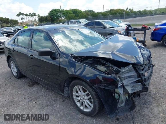 2010 Ford Fusion S with VIN 3FAHP0GA1AR269810, listed as a IAAI auction lot 41945504 with 1 mi miles. Bid and sale history available at carsss.com. Image 1.