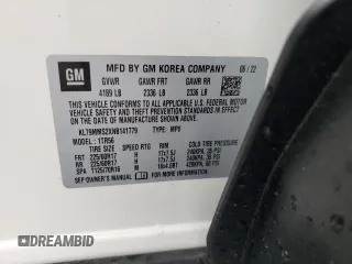 2022 Chevrolet TrailBlazer LS with VIN KL79MMS2XNB141779, listed as a Copart auction lot 52309975 with 0 mi miles and Salvage Title. Bid and sale history available at carsss.com. Image 13.