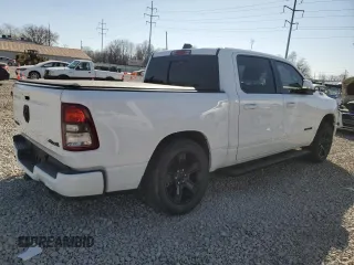 2020 Ram 1500 Big Horn with VIN 1C6SRFFT0LN412419, listed as a Copart auction lot 48117365 with 61,471 mi miles and Salvage Title. Bid and sale history available at carsss.com. Image 3.