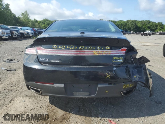 2015 Lincoln MKZ with VIN 3LN6L2J97FR616681, listed as a Copart auction lot 62761405 with 158,141 mi miles and Clean title. Bid and sale history available at DreamBid. Image 6.