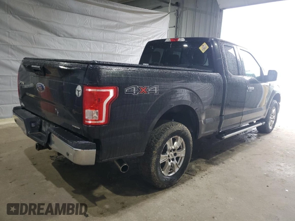 2015 Ford F-150 XLT with VIN 1FTFX1EF9FKD86097, listed as a Copart auction lot 55771465 with 152,026 mi miles and Salvage title. Bid and sale history available at DreamBid. Image 3.