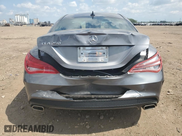 2014 Mercedes-Benz CLA 250 with VIN WDDSJ4EB8EN102296, listed as a Copart auction lot 61417295 with 131,958 mi miles and Salvage title. Bid and sale history available at DreamBid. Image 6.