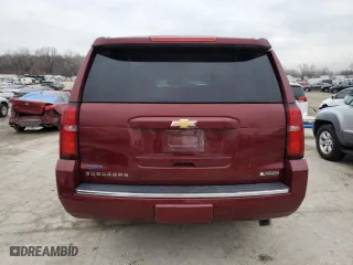 2017 Chevrolet Suburban Premier with VIN 1GNSKJKC7HR289098, listed as a Copart auction lot 86717294 with 182,610 mi miles and Salvage Title. Bid and sale history available at carsss.com. Image 6.