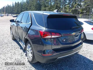 2022 Chevrolet Equinox LT with VIN 2GNAXKEV3N6107727, listed as a IAAI auction lot 42051118 with 81,697 mi miles and . Bid and sale history available at DreamBid. Image 3.