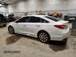 2017 Hyundai Sonata Sport with VIN 5NPE34AF0HH554046, listed as a Copart auction lot 52889635 with 104,942 mi miles and Clean Title. Bid and sale history available at carsss.com. Image 2.