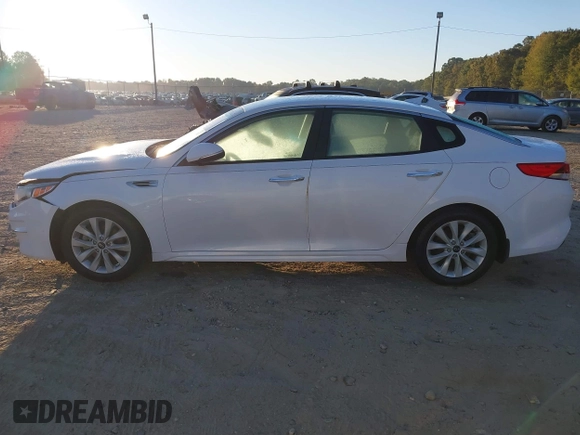 2018 Kia Optima LX with VIN 5XXGT4L32JG265716, listed as a IAAI auction lot 40645411 with 112,305 mi miles and . Bid and sale history available at DreamBid. Image 14.