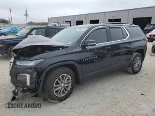 2023 Chevrolet Traverse LT Cloth z VIN 1GNERGKW6PJ341369, wystawiony jako Copart lot #44997475 z przebiegiem 26 593 mil mil oraz Szkoda całkowita • Salvage title. Historia ofert i sprzedaży dostępna na DreamBid. Obrazek 1.