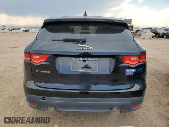 2017 Jaguar F-Pace 35t Premium with VIN SADCJ2BV8HA065705, listed as a Copart auction lot 66536015 with 88,254 mi miles and Clean title. Bid and sale history available at DreamBid. Image 6.